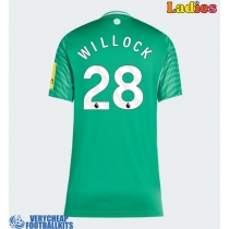 Newcastle United Joe Willock #28 Replica Away Shirt Ladies 2025-26 Short Sleeve